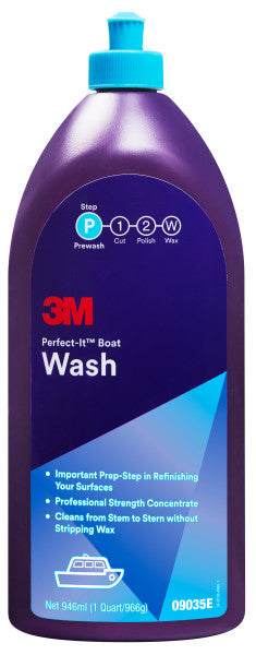 3M Marine Hull Cleaner 09035E 946 ml – rengöring för gelcoat och båtskrov