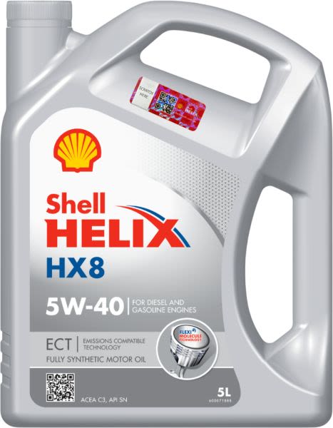 Motorolja 5W40 5L SHELL