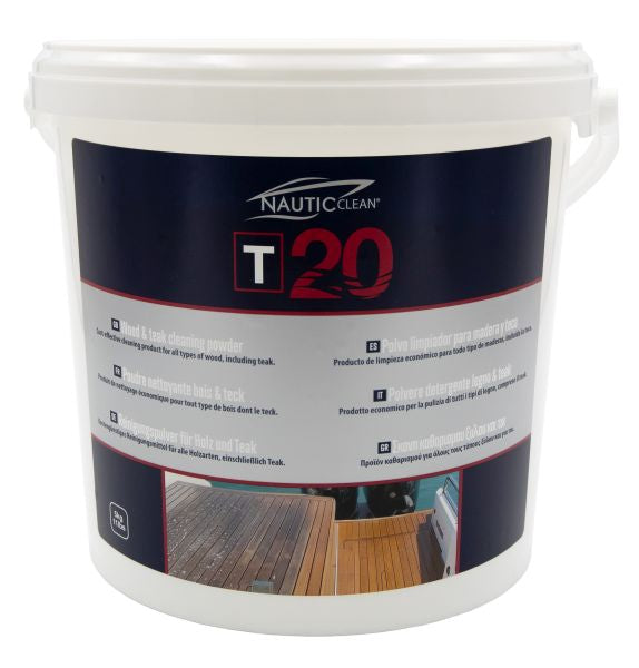 NAUTIC CLEAN 20 Wood & Teak Cleaner 5L – rengöringsmedel för teak och träytor