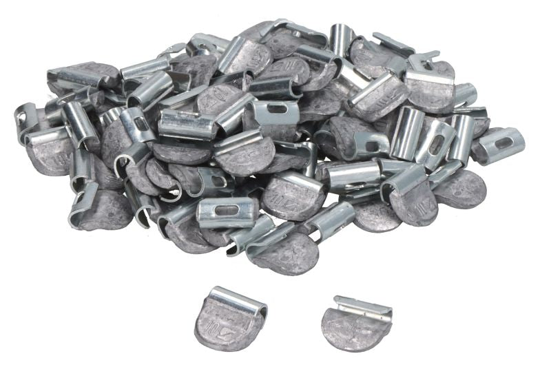 HOFMANN Slagvikter 10 g – Professionella balanseringsvikter för stålfälgar (100-pack)
