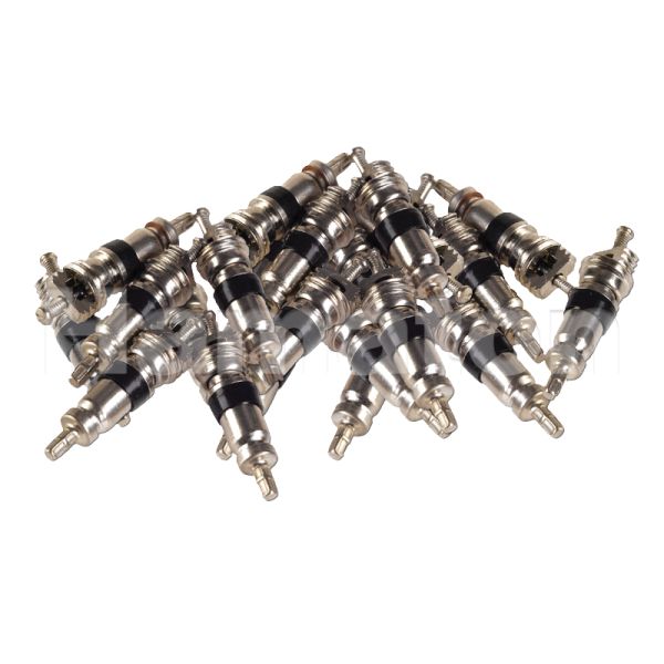 HAMATON Kort ventilinsats – Universell ventilkärna för däckventiler (100-pack)