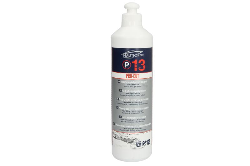 NAUTIC CLEAN 13 Polish Pro Cut 500 ml – grovt polermedel för båtens skrov