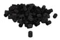 PROFITOOL Ventilmuttrar för däckventiler – Svarta plastmuttrar (100-pack)