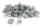 PROFITOOL Slagvikter 10 g för aluminiumfälgar – Silverfärgade balanseringsvikter i bly (100-pack)