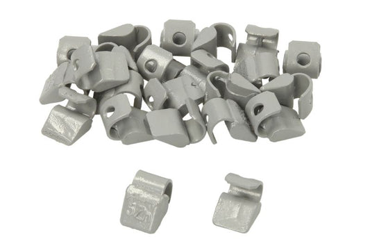PROFITOOL Slagvikter 5 g för aluminiumfälgar – Zink balanseringsvikter (100-pack)