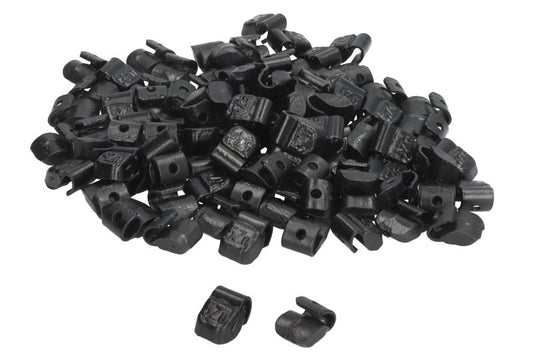 PROFITOOL Slagvikter 5 g i zink – Svarta professionella balanseringsvikter (100-pack)