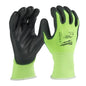 Skärskyddshandskar MILWAUKEE Hi-Vis Cut A strl. 8/M