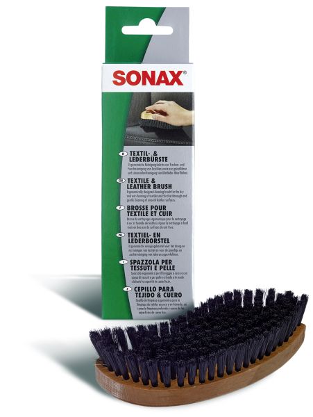 Rengöringsborste SONAX för textil och läder