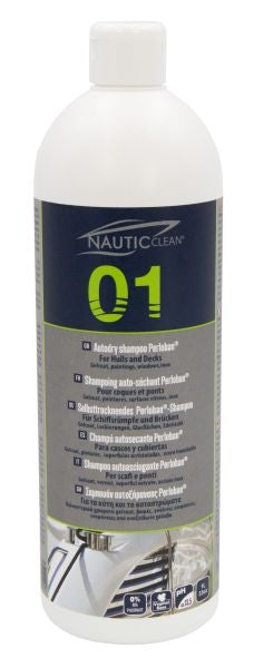 Självtorkande schampo NAUTIC CLEAN Autodry 1L