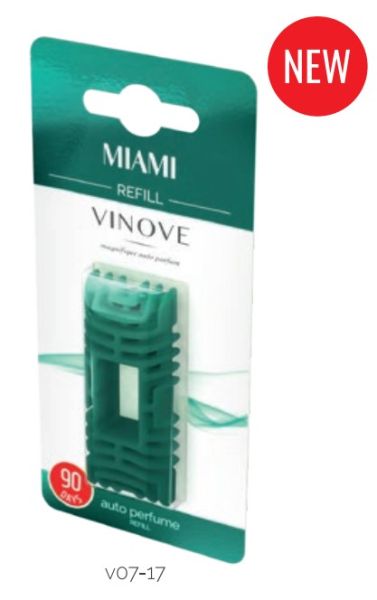 Bilparfym VINOVE Miami (refill)