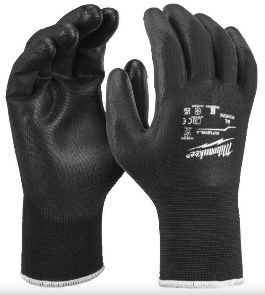 MILWAUKEE Skyddshandskar nylon / polyuretan 12 st M