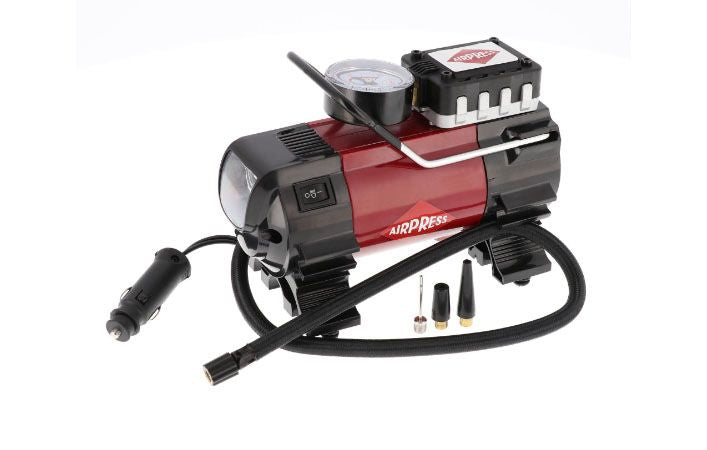 Kompressortillbehör Wheel compressor 12V, 7bar - with a pressure meter, with a