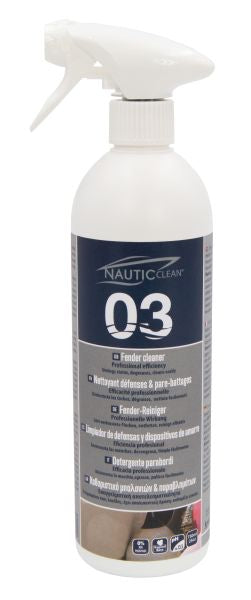 Gummirengöring NAUTIC CLEAN Fender Cleaner 0,75L