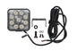 HELLA LED Arbetslampa 9 LED 31W – 3000 lm, IP6K9K/IP6K7, 12/24V