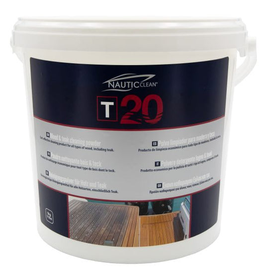 NAUTIC CLEAN 20 Wood & Teak Cleaner 5L – rengöringsmedel för teak och träytor