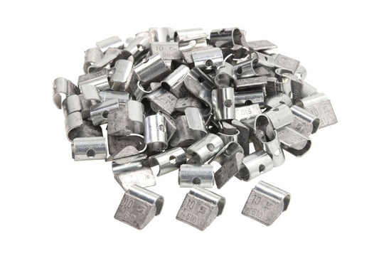 HOFMANN Slagvikter 10 g för aluminiumfälgar Typ 610 – Professionella balanseringsvikter i bly (100-pack)