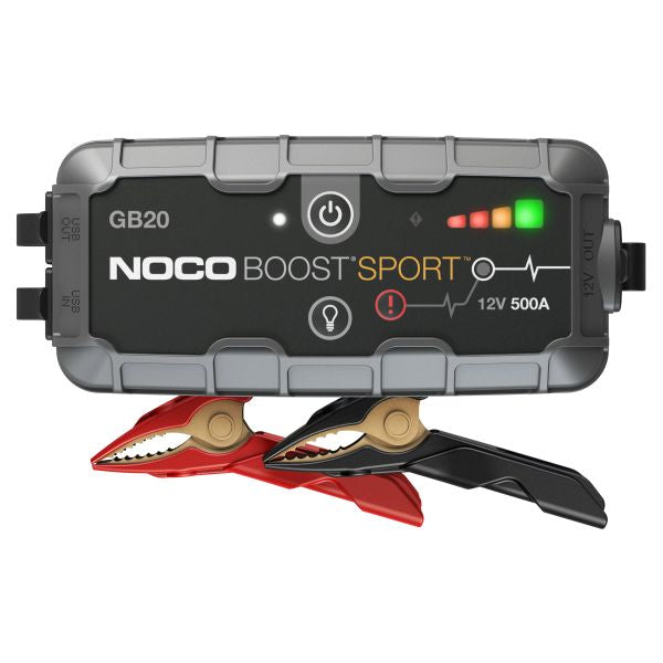NOCO GB20 UltraSafe 500A – kompakt startbooster 12V