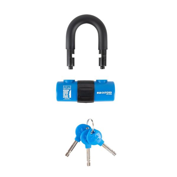 OXFORD HD Mini – kompakt MC-lås 14 mm