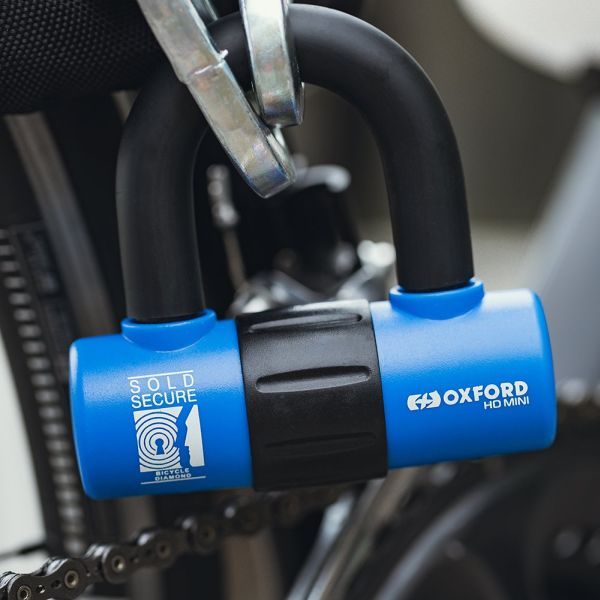 OXFORD HD Mini – kompakt MC-lås 14 mm
