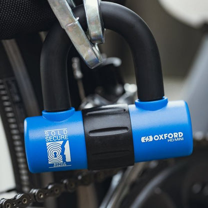 OXFORD HD Mini – kompakt MC-lås 14 mm