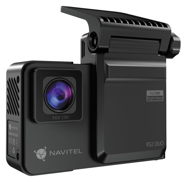 NAVITEL RS2 DUO – Full HD bilkamera med dubbla kameror