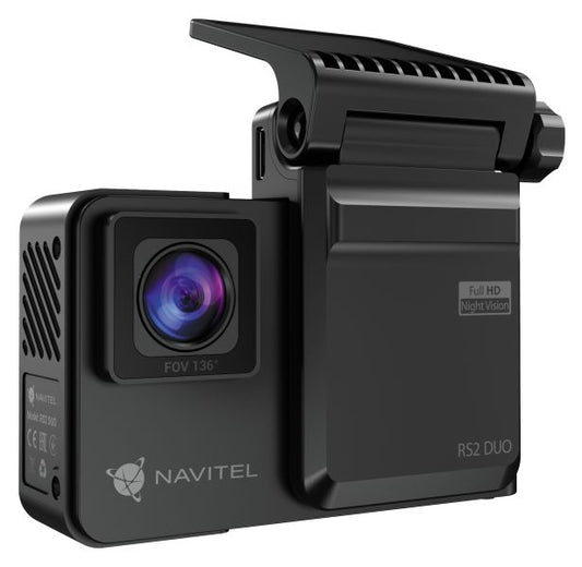NAVITEL RS2 DUO – Full HD bilkamera med dubbla kameror