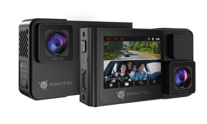 NAVITEL RS2 DUO – Full HD bilkamera med dubbla kameror