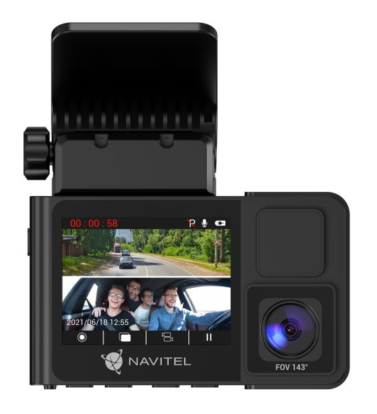 NAVITEL RS2 DUO – Full HD bilkamera med dubbla kameror