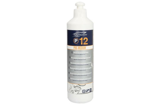 NAUTIC CLEAN 12 Polish Pro Medium 500 ml – polermedel för båtens skrov