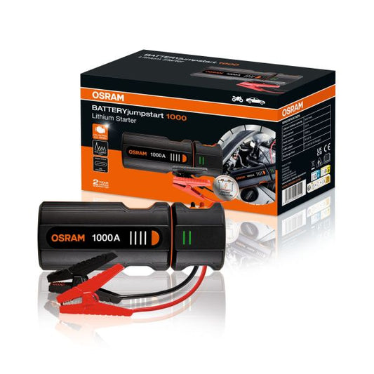 OSRAM BATTERYjumpstart 1000 OJS020 – kraftfull startbooster 12V