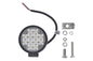 VIGNAL LED Arbetslampa 12 LED 12W – 1000 lm, Rund, Flood, IP68, 9/12/24/32V
