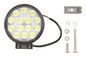 TRUCKLIGHT LED Arbetslampa 13 LED 39W – 2500 lm, Spot, Rund, IP67, 12/24/30V