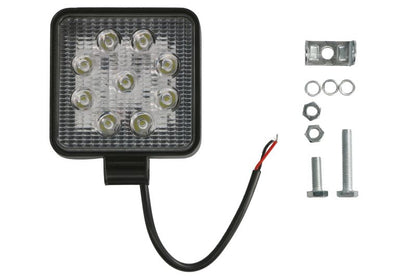 TRUCKLIGHT LED Arbetslampa 9 LED 27W – 2160 lm, IP68, 10–30V