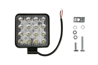 TRUCKLIGHT LED Arbetslampa 16 LED 48W – 3840 lm, IP68, 10–30V
