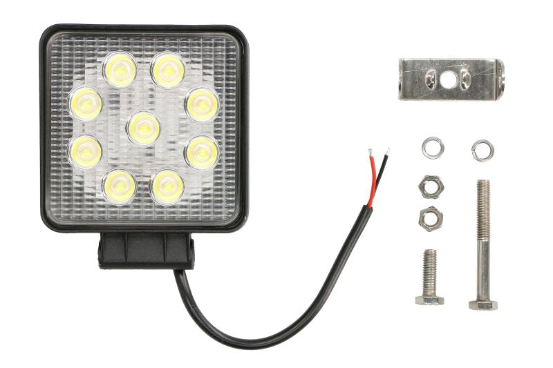TRUCKLIGHT LED Arbetslampa 9 LED 27W – 2160 lm, IP68, 10–30V