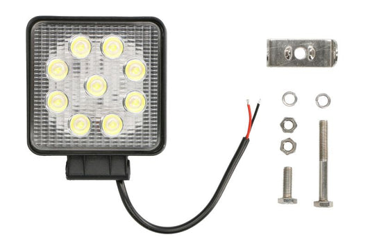TRUCKLIGHT LED Arbetslampa 9 LED 27W – 2160 lm, IP68, 10–30V