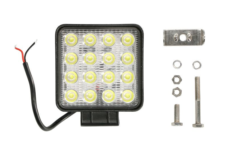 TRUCKLIGHT LED Arbetslampa 16 LED 48W – 3840 lm, IP68, 10–30V