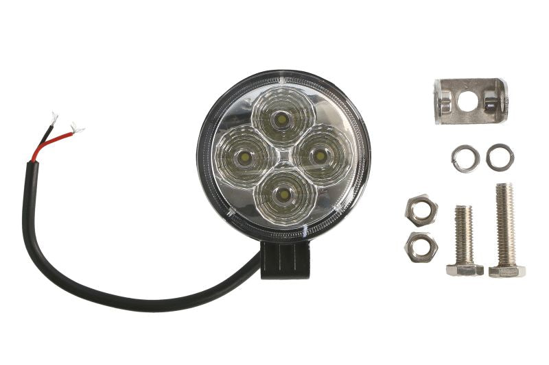 TRUCKLIGHT LED Arbetslampa 4 LED 12W – 960 lm, Rund, IP68, 10–30V