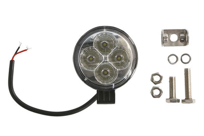 TRUCKLIGHT LED Arbetslampa 4 LED 12W – 960 lm, Rund, IP68, 10–30V
