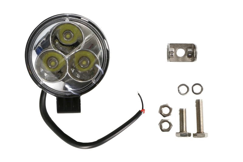 TRUCKLIGHT LED Arbetslampa 3 LED 9W – 720 lm, Rund, IP68, 10–30V