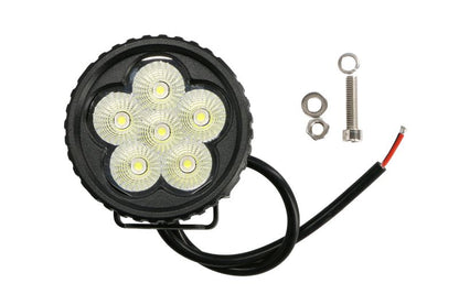 TRUCKLIGHT LED Arbetslampa 6 LED 18W – 1440 lm, Rund, IP68, 10–30V