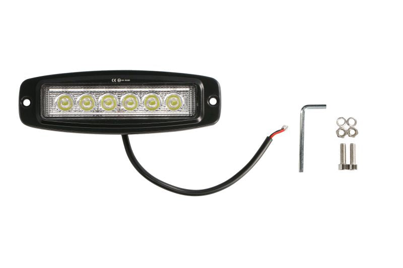 TRUCKLIGHT LED Arbetslampa 6 LED 18W – 1440 lm, IP68, 10–30V
