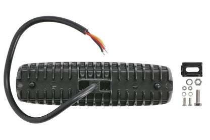 TRUCKLIGHT LED Arbetslampa 6 LED 18W – 3000 lm, Gul varningsblixt, IP68, 12/24/32/40V