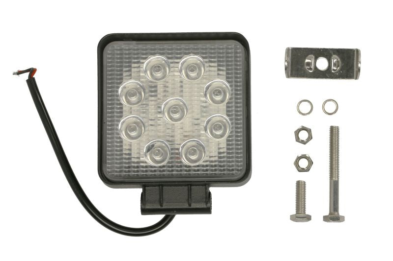 TRUCKLIGHT LED Arbetslampa 9 LED 27W – 2700 lm, Blått ljus, IP68, 10–30V