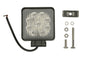 TRUCKLIGHT LED Arbetslampa 9 LED 27W – 2700 lm, Blått ljus, IP68, 10–30V
