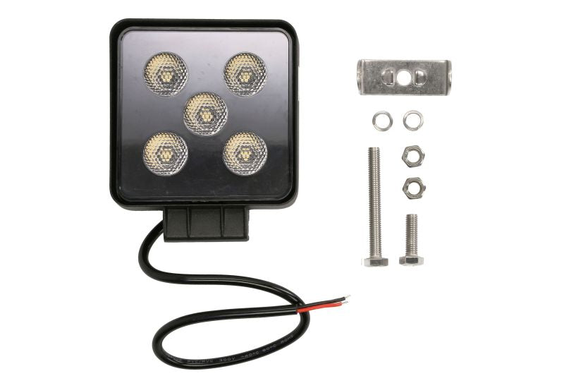 TRUCKLIGHT LED Arbetslampa 5 LED 12W – 1000 lm, IP68K, 12/24/30V