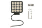 TRUCKLIGHT LED Arbetslampa 16 LED 35W – 3000 lm, Flood, IP68K, 12/24/30V