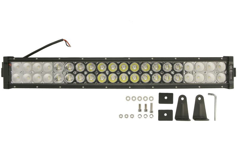 TRUCKLIGHT LED Ljusramp 40 LED 120W – 10800 lm, Böjd, Combo Beam, IP68, 10–30V