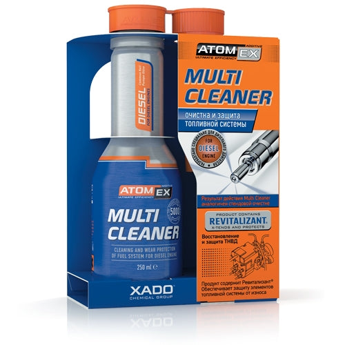 XADO Multi Cleaner Diesel 250 ml – Rengöring för dieselmotorns bränslesystem